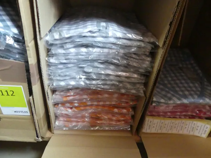 Konvolut Weste LENA m. Spitze orange und grau, Gr. XL